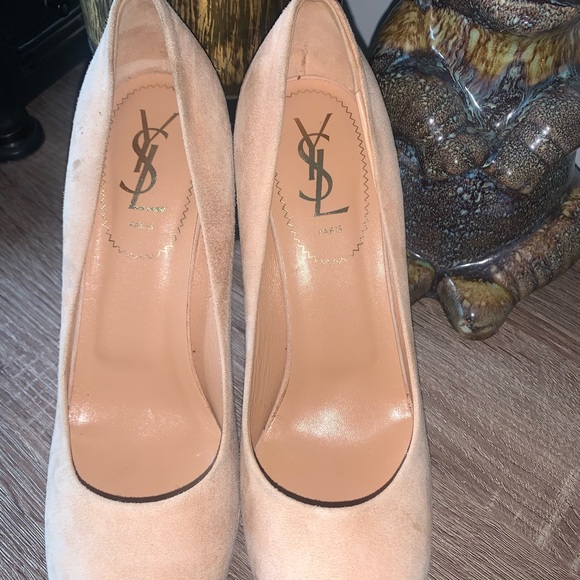 Nude Yves Saint Laurent Heels - Picture 3 of 9